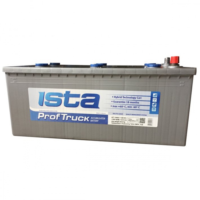 Аккумулятор ISTA  Professional Truck 190Ah